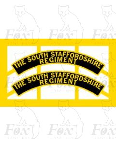 46143  THE SOUTH STAFFORDSHIRE REGIMENT