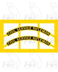 46163  CIVIL SERVICE RIFLEMAN