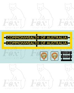 60012  COMMONWEALTH OF AUSTRALIA