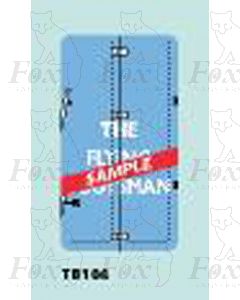 Tailboard - THE FLYING SCOTSMAN light blue and white
