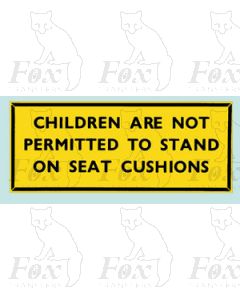 CHILDREN ARE NOT PERMITTED
