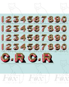 CR Caledonian Lettering & Numbering