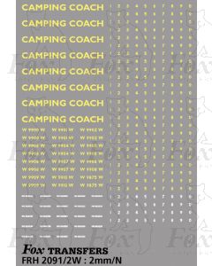 WR Camping Coach Graphics