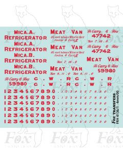 GWR Mica B Refrigerator/Meat Van