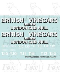 British Vinegars tanker graphics