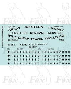 GWR Container Pack 3 - K Series