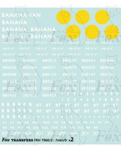 Banana Van Livery Elements