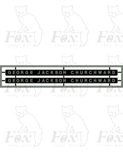 D1664 GEORGE JACKSON CHURCHWARD
