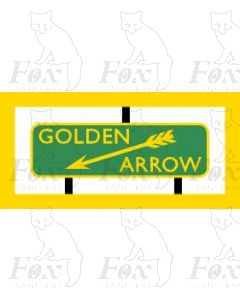 Headboard - GOLDEN ARROW (Used on 10203 in 1955)