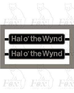 87031 Hal o the Wynd