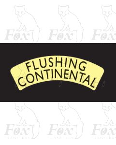 Headboard (Pre-war LNER) - FLUSHING CONTINENTAL
