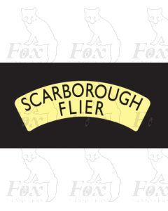 Headboard (Pre-war LNER) - SCARBOROUGH FLIER