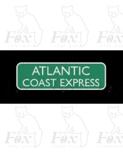 Headboard (plain) - ATLANTIC COAST EXPRESS - green or black