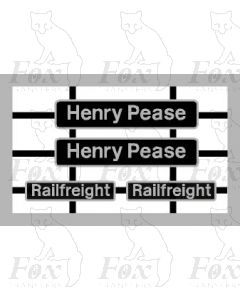 20165 Henry Pease (with black Railfreight plaques)