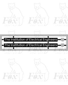 86607 The Institution of Electrical Engineers (with crests)