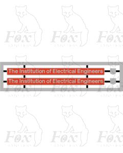 86407 The Institution of Electrical Engineers (with crests)