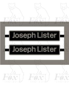 60025 Joseph Lister