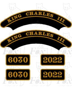 6030 2022 KING CHARLES III - CR3