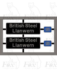 56054 British Steel Llanwern (with crests)