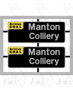 58047 Manton Colliery
