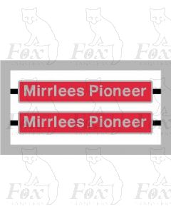 37901 Mirrlees Pioneer