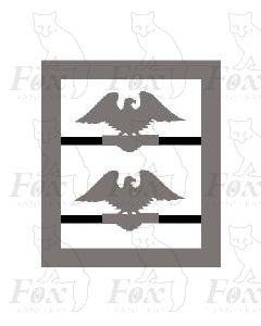 MPD Plaques - Crewe Res International eagle (cut out)