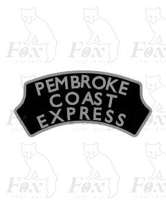 Headboard (plain) - PEMBROKE COAST EXPRESS - black