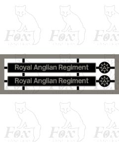 86246 Royal Anglian Regiment (with plaques)