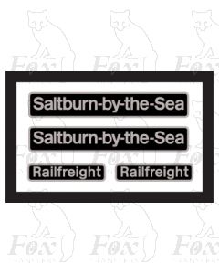20118 Saltburn by the Sea (with Railfreight plates in BLACK)