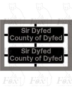 37799 Sir Dyfed County of Dyfed