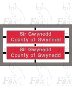 47537 Sir Gwynedd County of Gwynedd