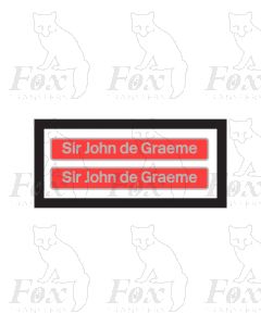 47636 Sir John de Graeme
