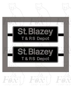 37670 St. Blazey T & RS Depot