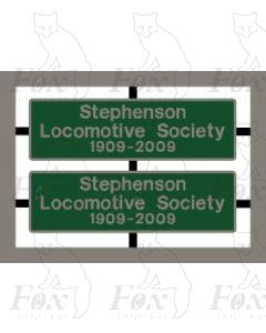 66957 Stephenson Locomotive Society 1909-2009