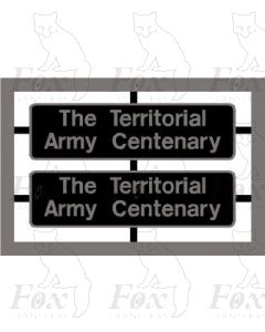 60040 The Territorial Army Centenary