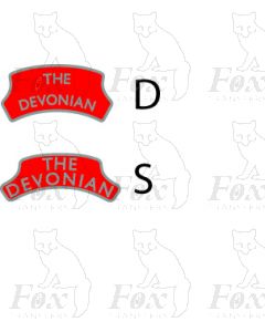 Headboard (plain) - THE DEVONIAN - red