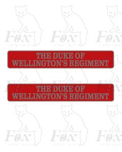D9014 THE DUKE OF WELLINGTONS REGIMENT