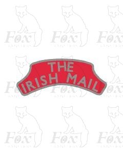 Headboard (plain) - THE IRISH MAIL - red