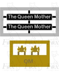 47773 The Queen Mother with crests