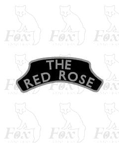 Headboard (plain) - THE RED ROSE - black (SEE FEPTB053 FOR TAILBOARD)