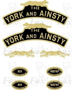 62737  THE YORK AND AINSTY