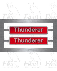 50008 Thunderer (diamond crests)