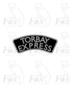 Headboard (plain) - TORBAY EXPRESS - black