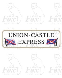 Headboard (ornate) - UNION-CASTLE EXPRESS
