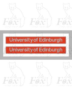 47470 University of Edinburgh