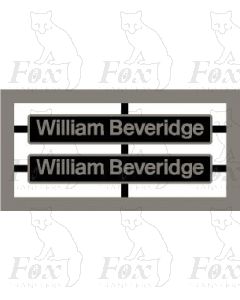 60056 William Beveridge