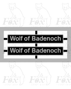 87027 Wolf of Badenoch