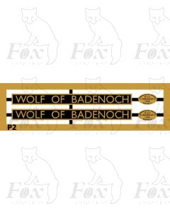 2006  WOLF OF BADENOCH 