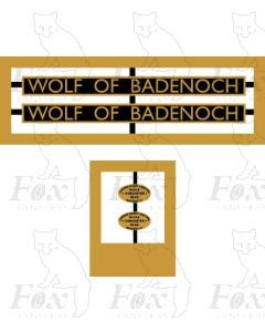 60506  WOLF OF BADENOCH 