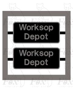 58037 Worksop Depot